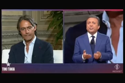 Tiki Taka condotto da Piero Chiambretti con Pippo Inzaghi